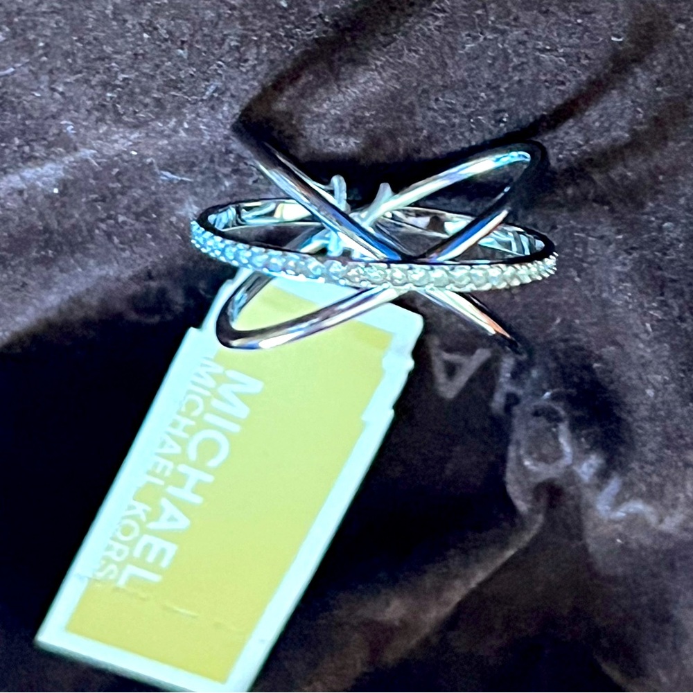 Micheal Kors Diamonte Ring Size 7 Brand New
